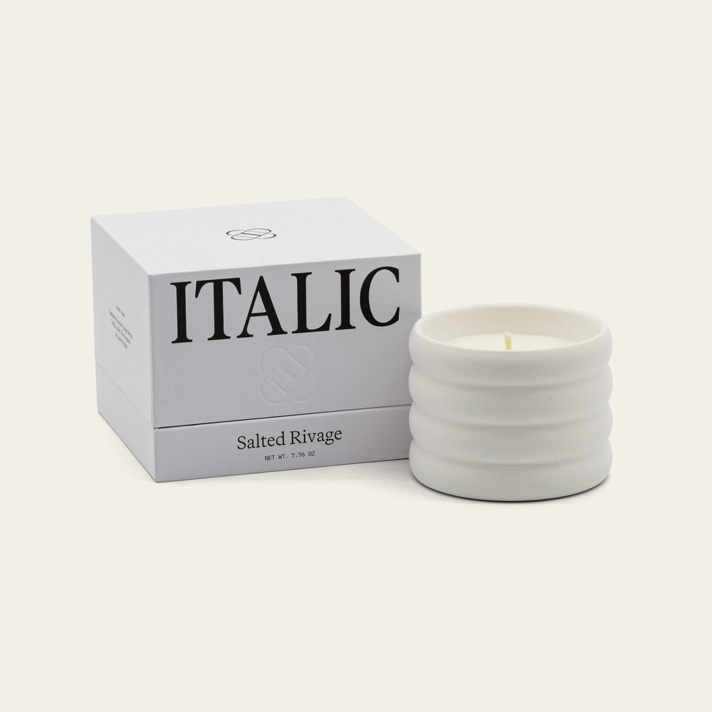 Italic Ceramic Candle & Wick Trimmer Set — detail shot 14