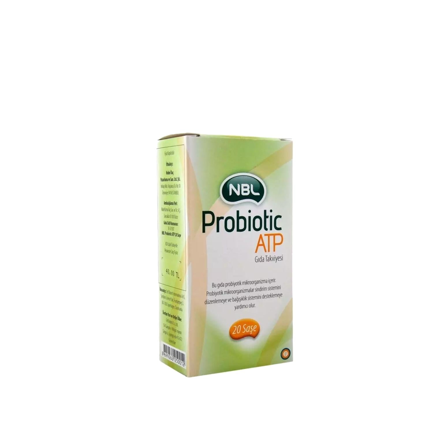 NBL Probiotic ATP: Boost Gut Health & Energy with Probiotic Powder Sachets - Digestive & Immune Support
