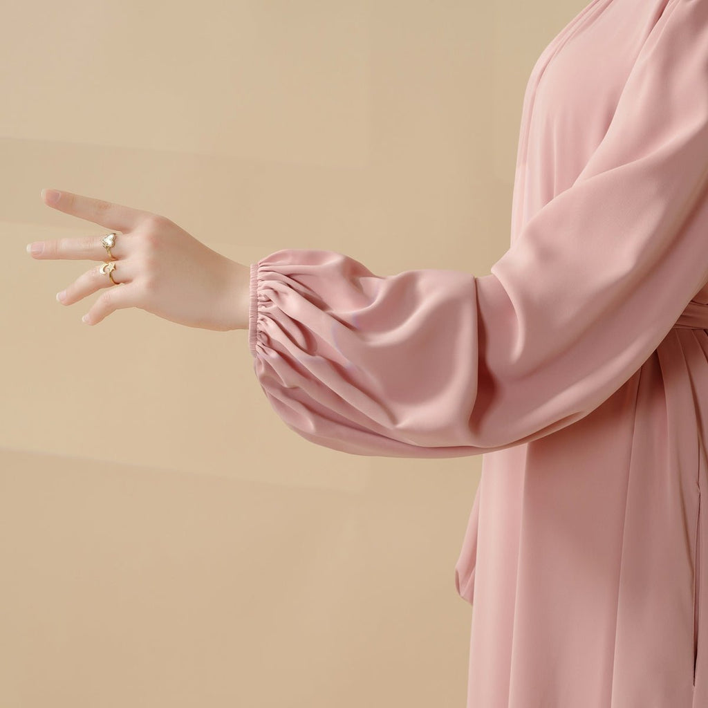 Mariam's Collection Candy Color Pleated Abaya | Must-have Essential Basic Dress (MA142) — product category context
