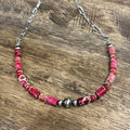 Wild Junkie Canyon Rose Paperclip Chain Necklace — main product shot