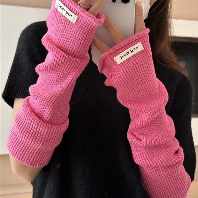 Mariam's Collection ‌Cascading Knit Sleeve Covers Cozy Elegance for Layered Style (MAC312) — product category context