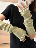 Mariam's Collection ‌Cascading Knit Sleeve Covers Cozy Elegance for Layered Style (MAC312) — detail shot 7