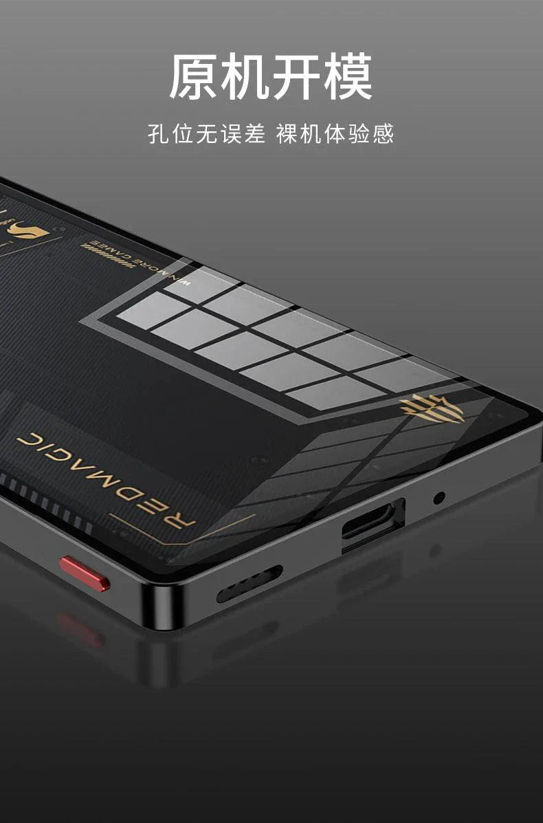 RedMagic Transparent Acrylic Case for 9S Pro - Sleek Metal Frame & Ultimate Protection