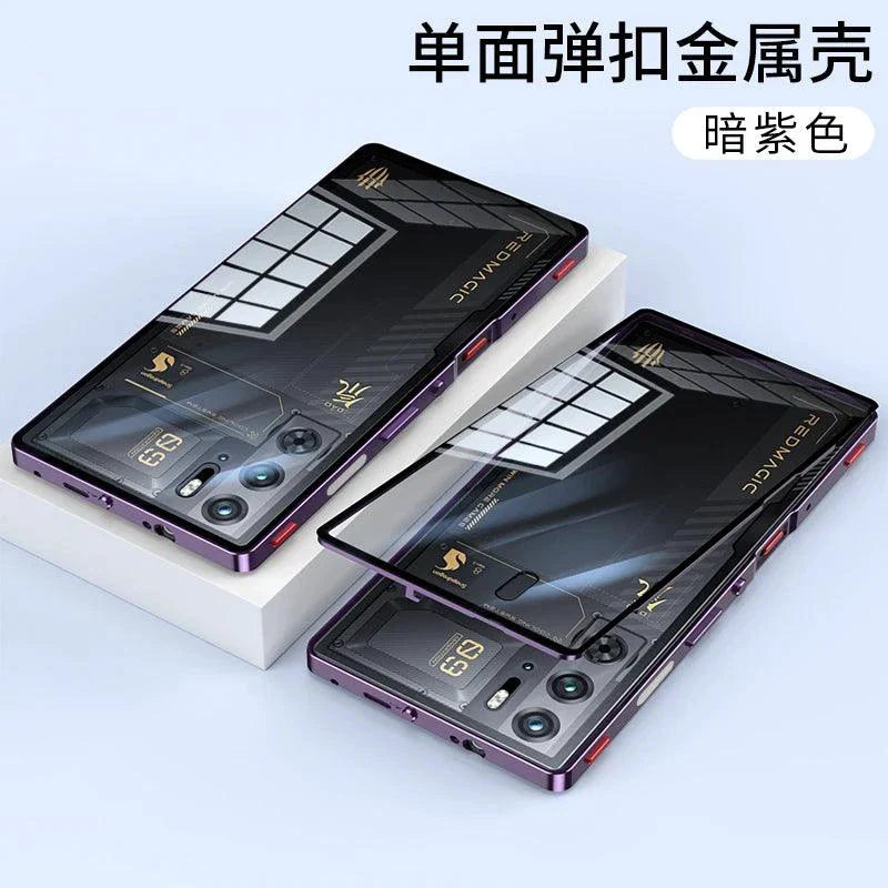RedMagic Transparent Acrylic Case for 9S Pro - Sleek Metal Frame & Ultimate Protection