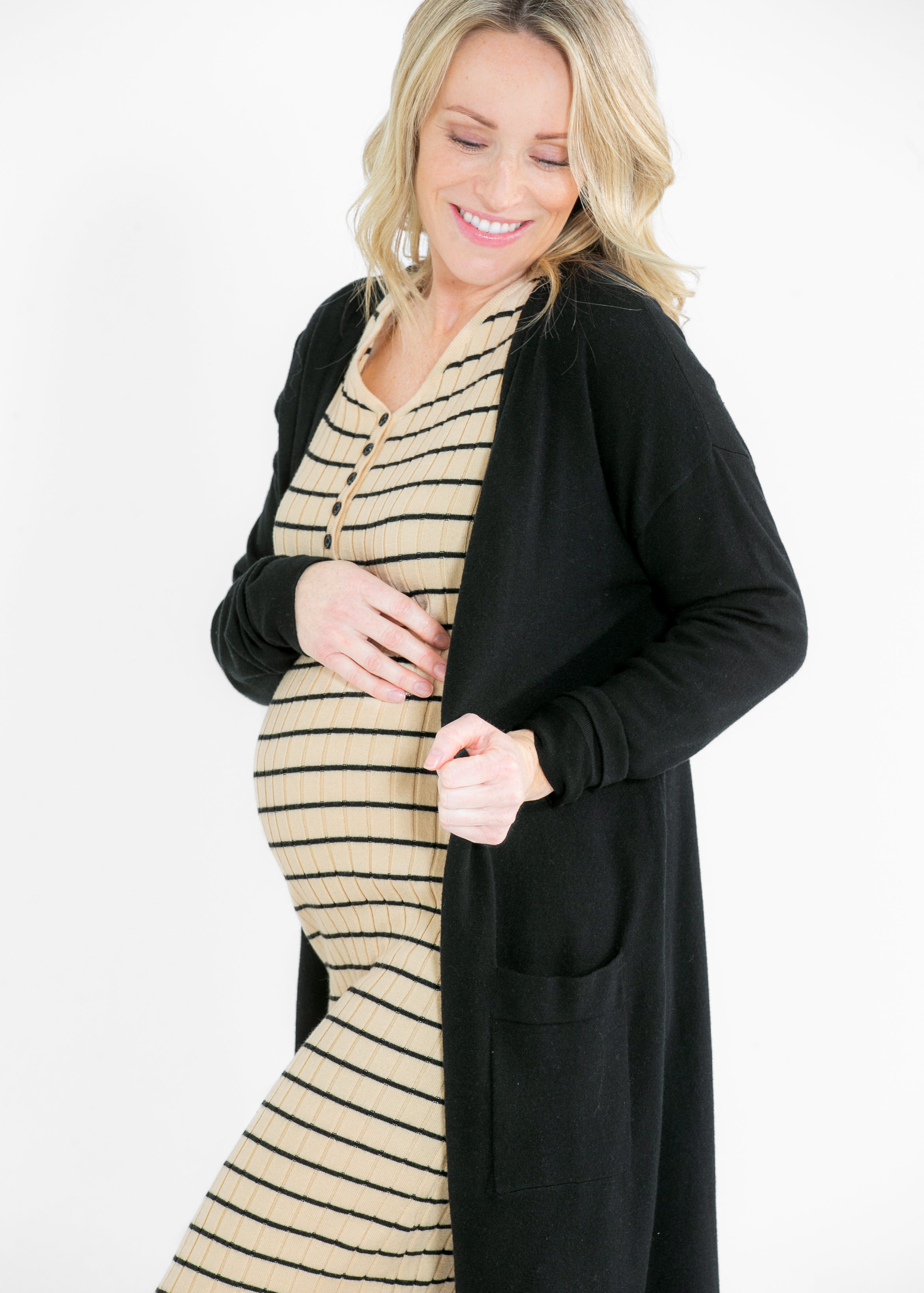 Inherit Co. Cassie Knit Midi Dress - FINAL SALE — color detail