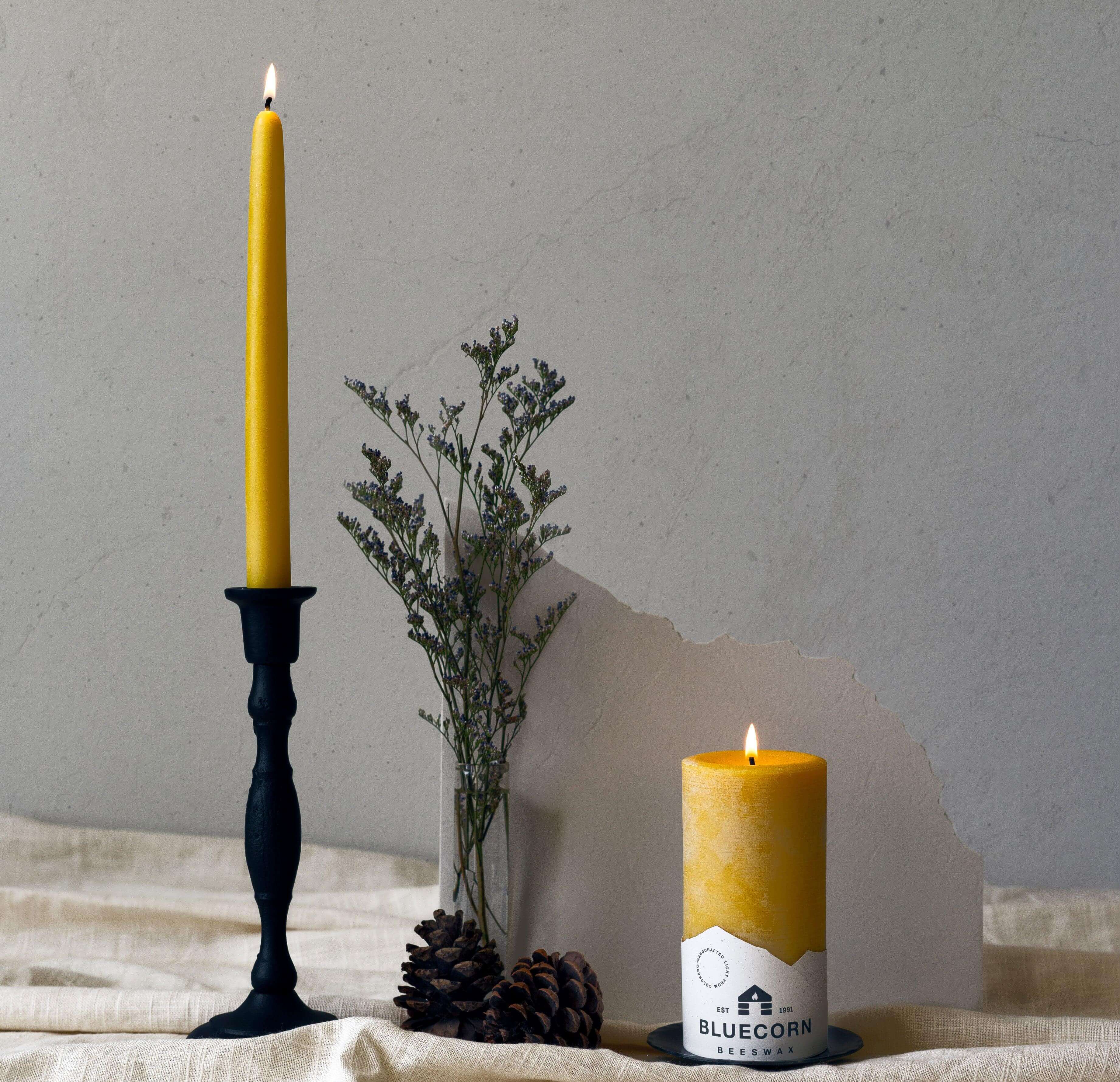 Taper Candle Holders - Handcrafted Cast Iron