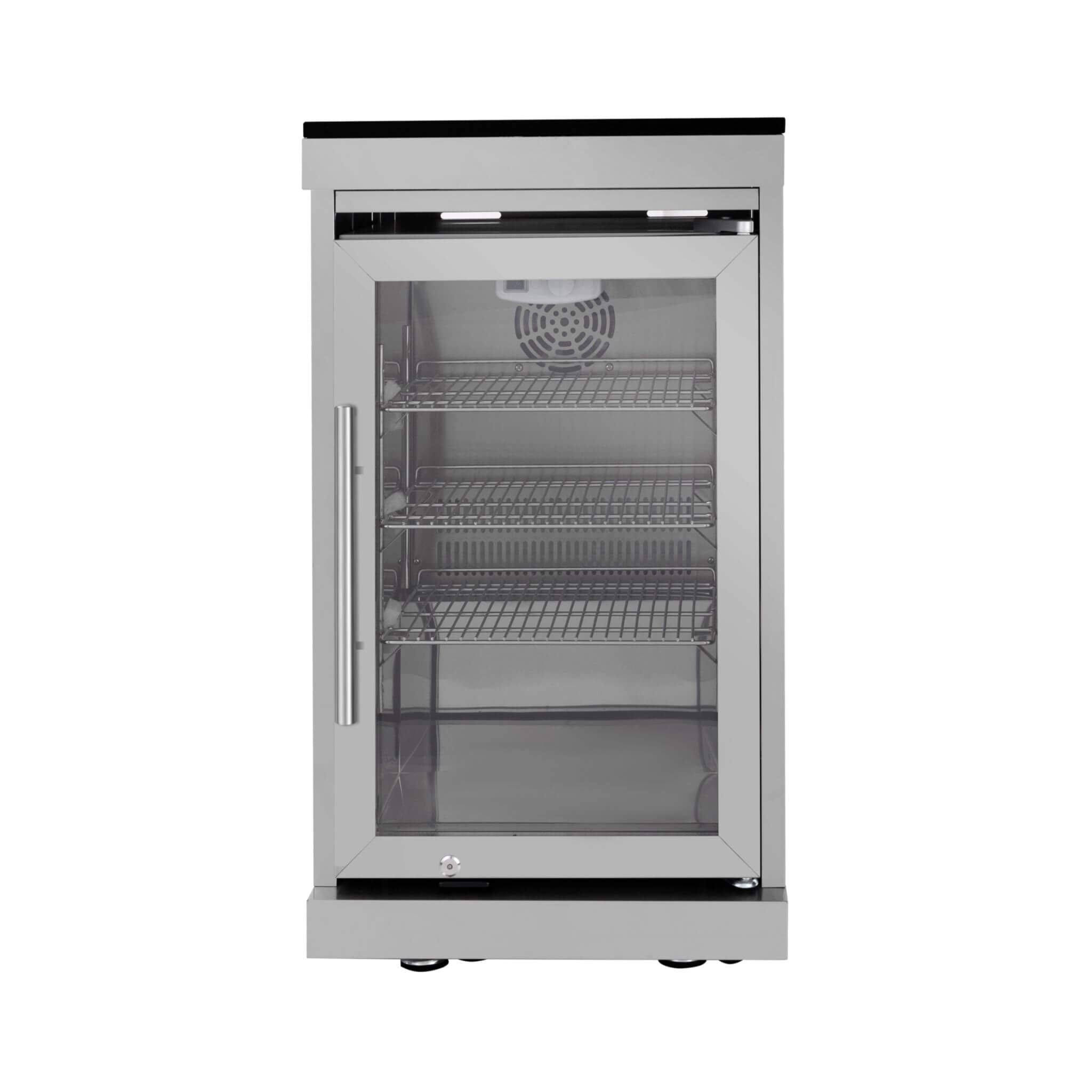 Castelle Flame Capri 96-Inch 6-Burner 85000 BTU Outdoor Kitchen Liquid Propane Grill Island With Fridge (SAK42895) – SAKSBY W