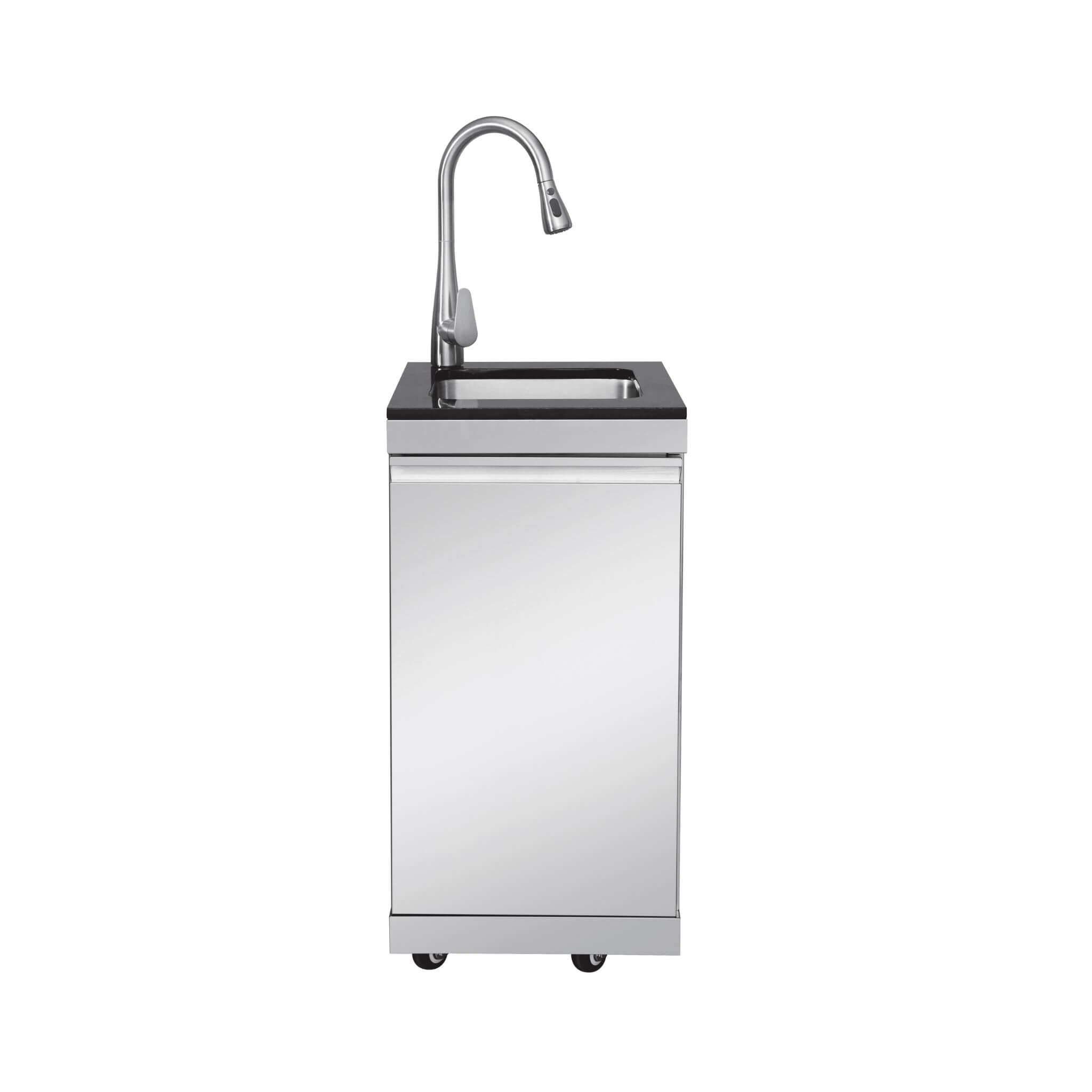 Castelle Flame Deluxe 4-Burner 72000 BTU Stainless Steel Liquid Propane Grill Island (SAK31425) – SAKSBY WHOLESALE, view 9