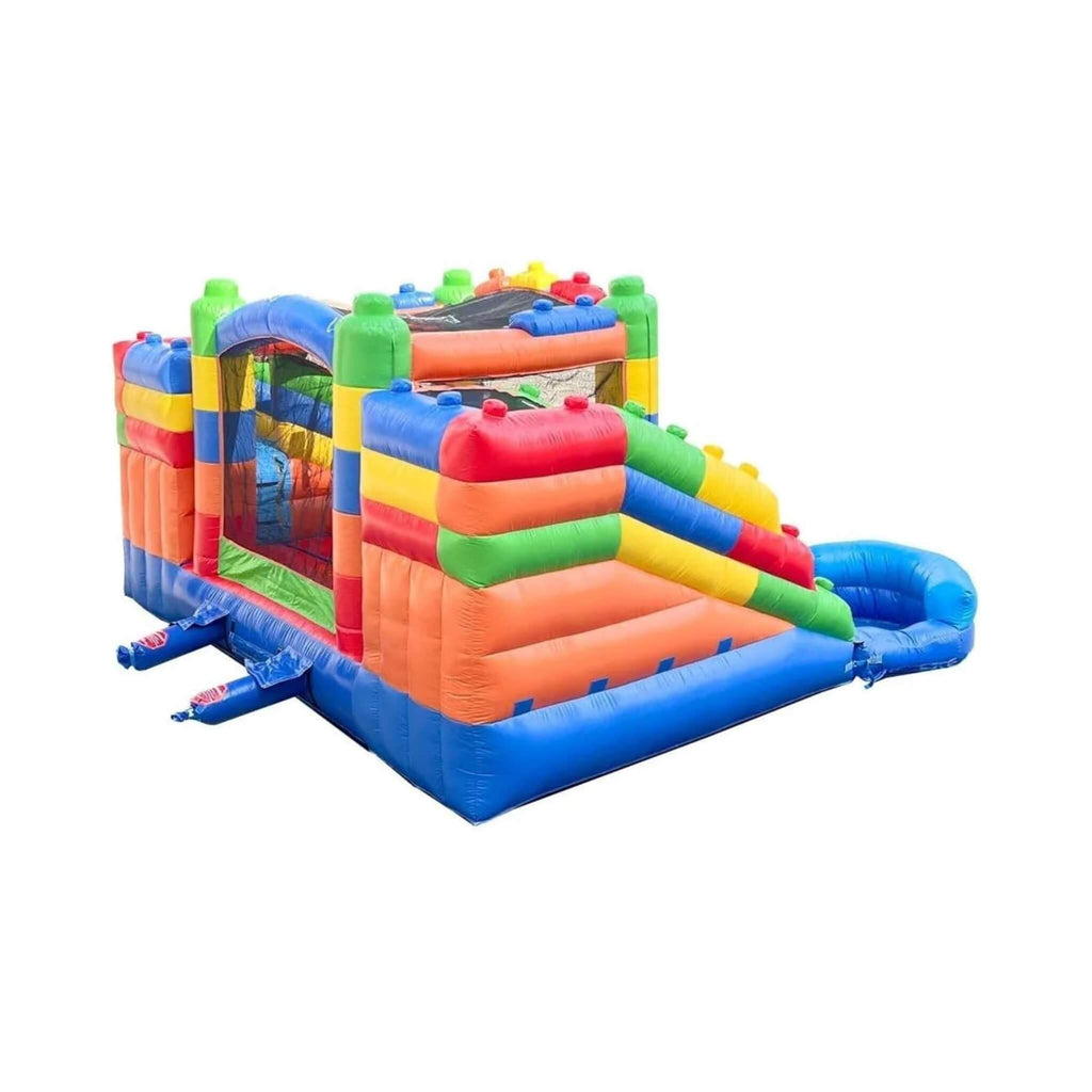 16FT Castle Bounce House With Dual Slides, Blower And Pool Combo (SAK56319) – SAKSBY WHOLESALE, view 4