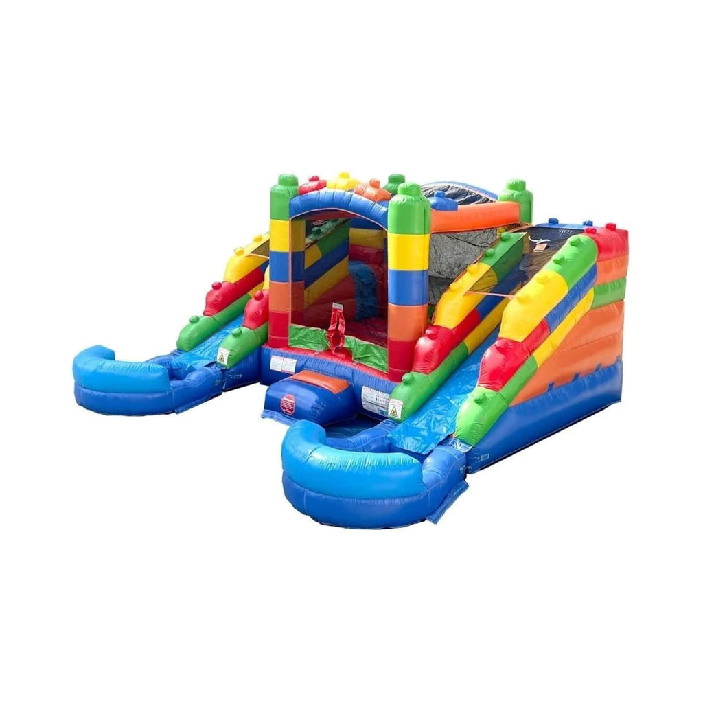 16FT Castle Bounce House With Dual Slides, Blower And Pool Combo (SAK56319) – SAKSBY WHOLESALE, view 6