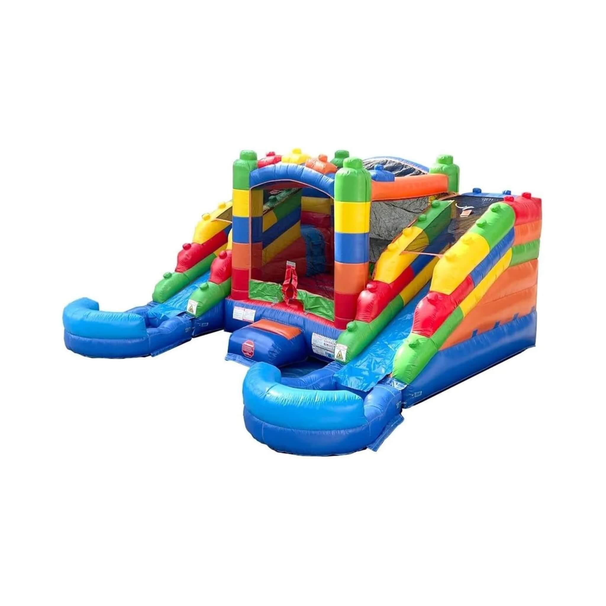 16FT Castle Bounce House With Dual Slides, Blower And Pool Combo (SAK56319) – SAKSBY WHOLESALE, view 6