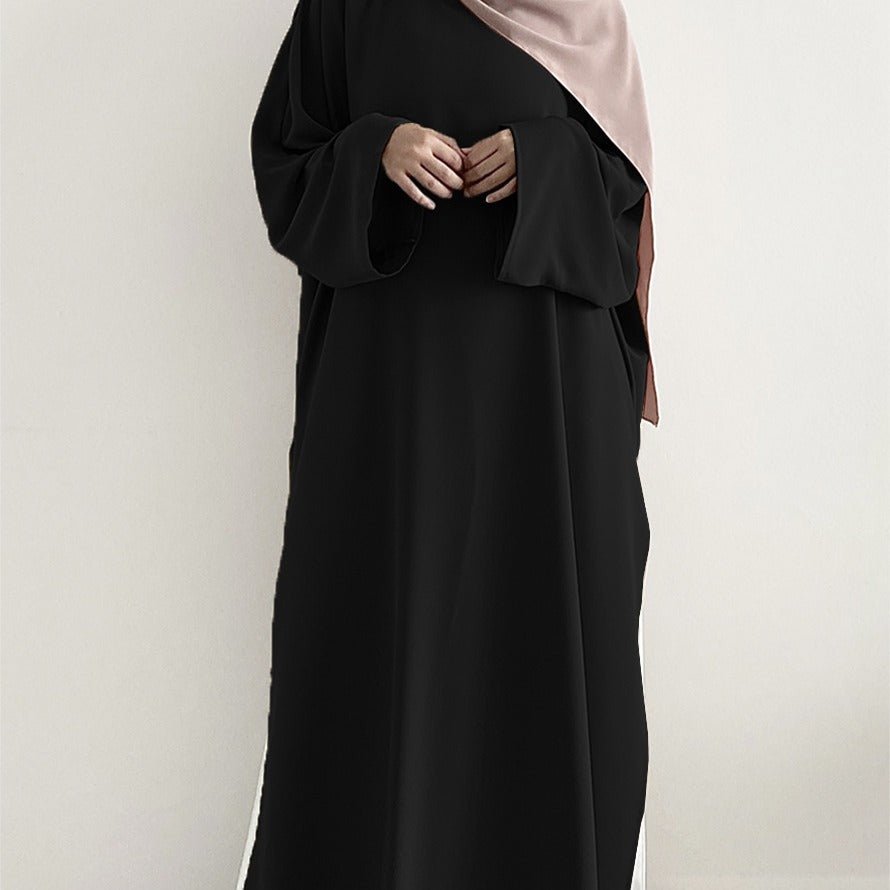 Mariam's Collection Casual Fashion Slit Abaya (MA063) — lifestyle worn / used context