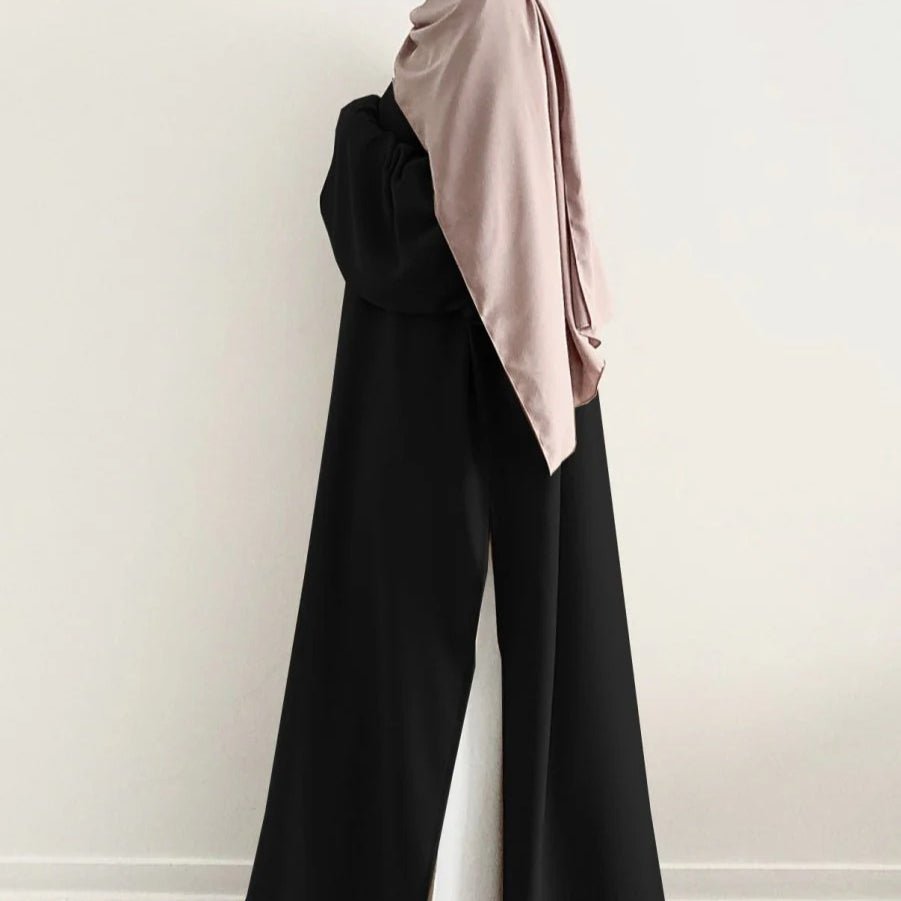 Mariam's Collection Casual Fashion Slit Abaya (MA063) — detail shot 8