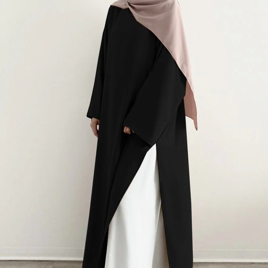 Mariam's Collection Casual Fashion Slit Abaya (MA063) — detail shot 7