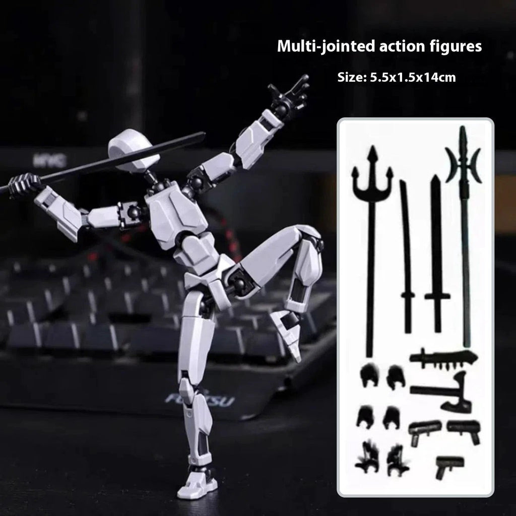 Multi-Jointed Shapeshift Robot - 3D Printed Action Model Toy