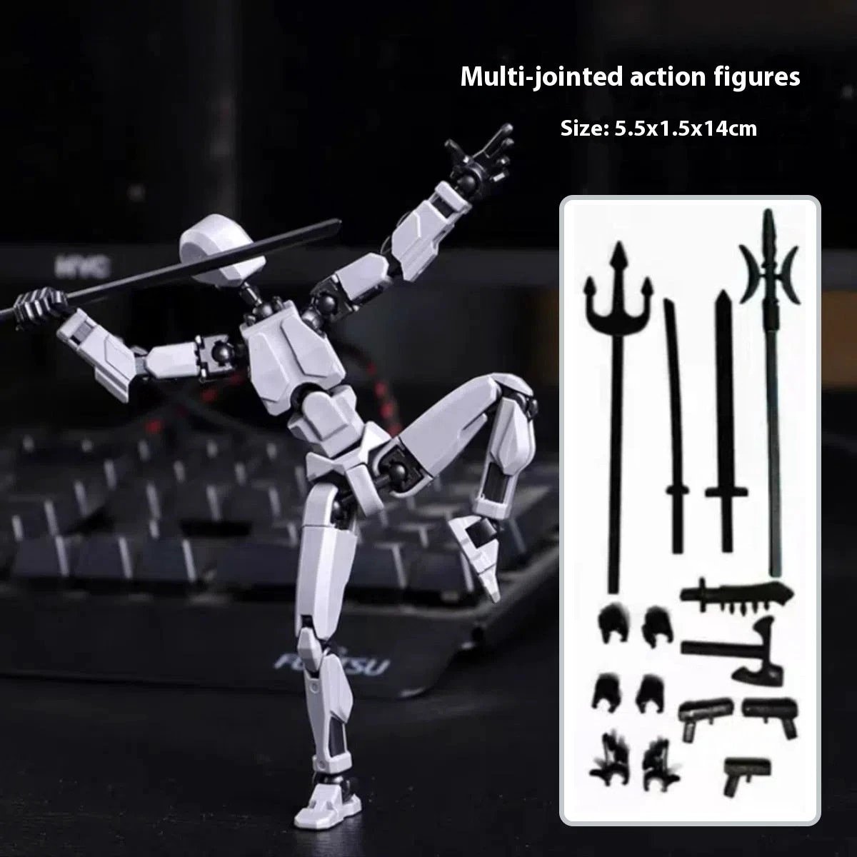 Multi-Jointed Shapeshift Robot - 3D Printed Action Model Toy