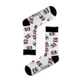 Carnaval Nutella White Cotton Socks for Comfort - Novelty Socks for Men and Women
