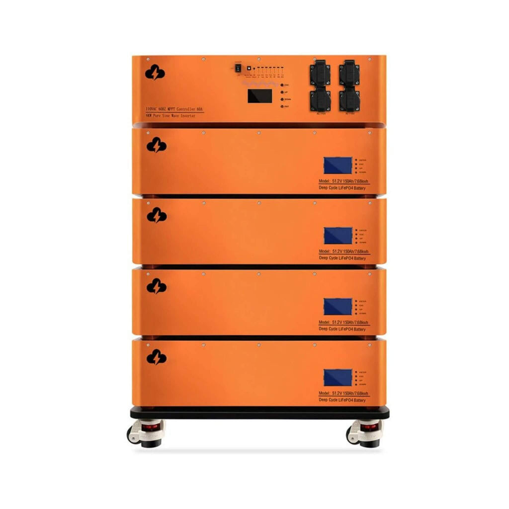 CE 48V600AH Stackable LiFEPO4 Lithium Battery With 6KW Invertor For RV & Energy Storage (SAK58730) – SAKSBY WHOLESALE