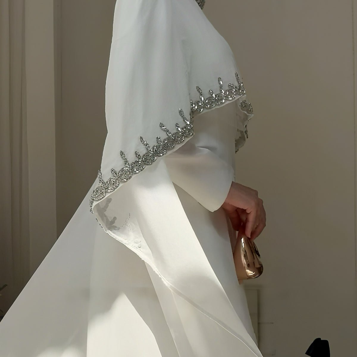 Mariam's Collection Celestial Rhinestone Cape Abaya | Luxury 2-Piece Set (MA251) — product category context