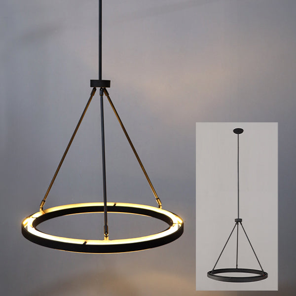 Adjustable Round LED Chandelier — view 2