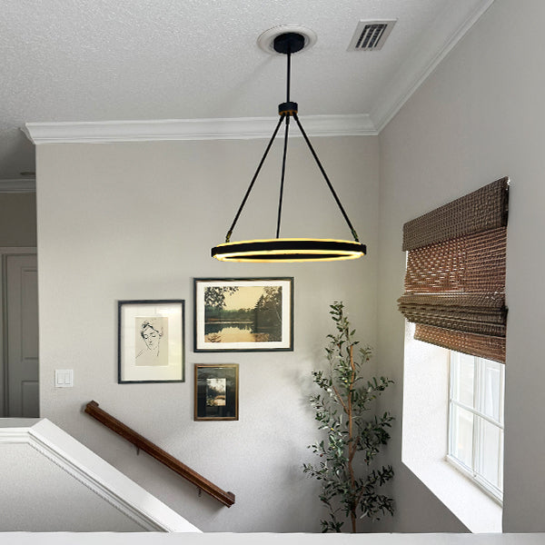 Adjustable Round LED Chandelier — view 8