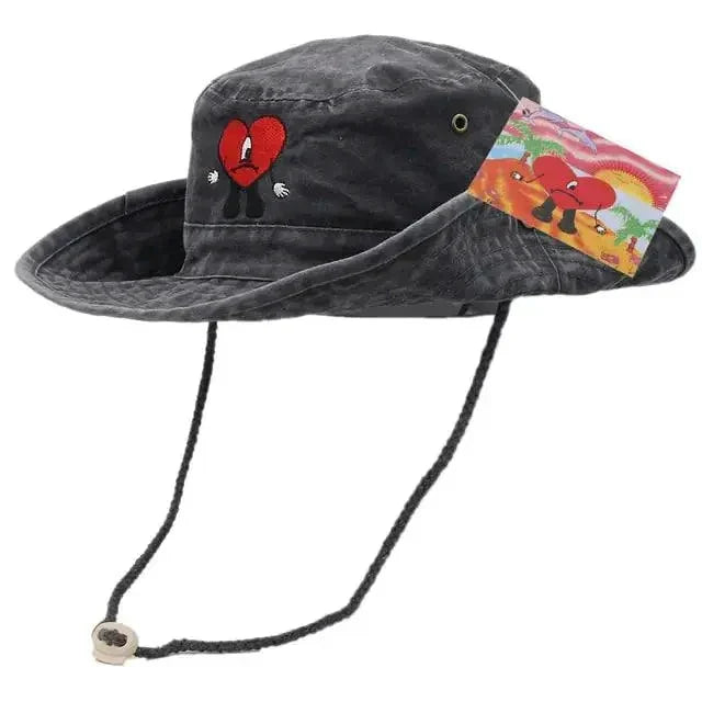 Chic Embroidered Travel Hat