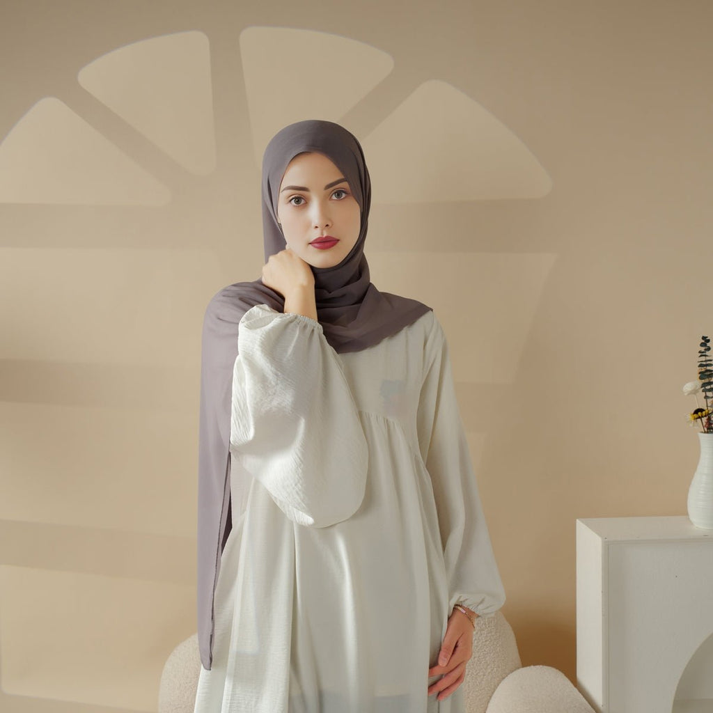 Mariam's Collection Chiffon Hijab with Cord Base Cap 2pcs Set (MH037) — main product shot