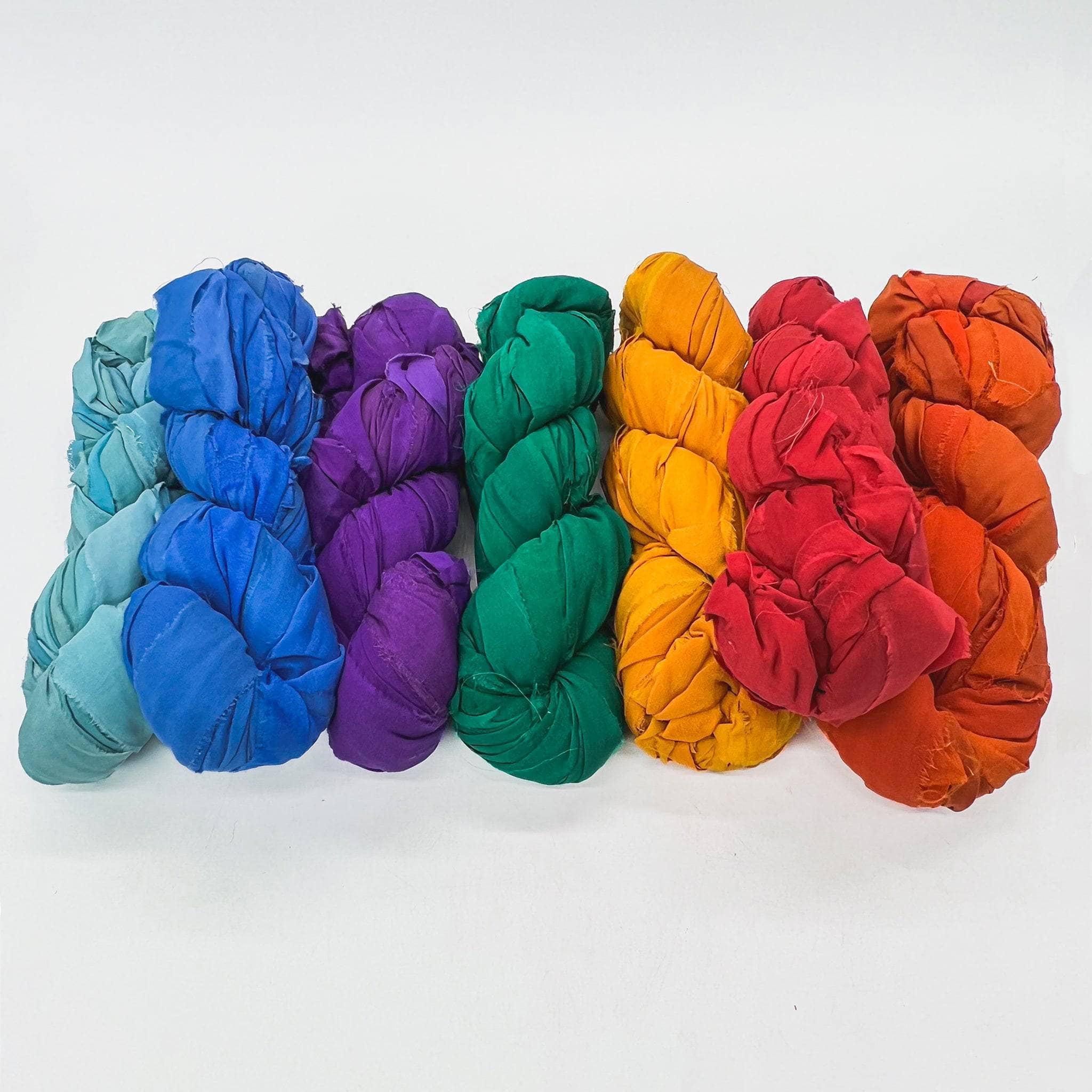 Darn Good Yarn Chiffon Ribbon Ombre Packs + Free Patterns — main product shot