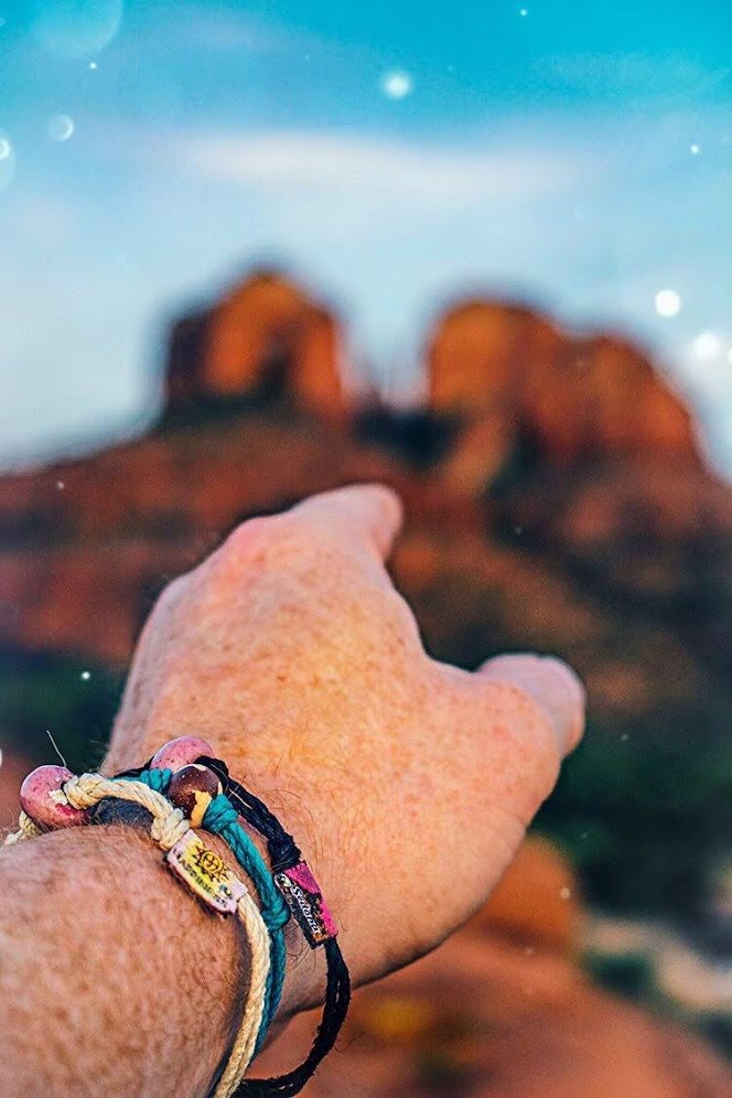 Earth Bands Sedona, AZ — detail close-up