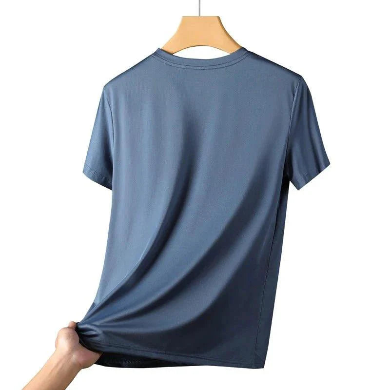 CHRLCK Men's Quick Dry Running T Shirt Size M Breathable Outdoor Sports Tee Hiking Fishing Summer Essentials
