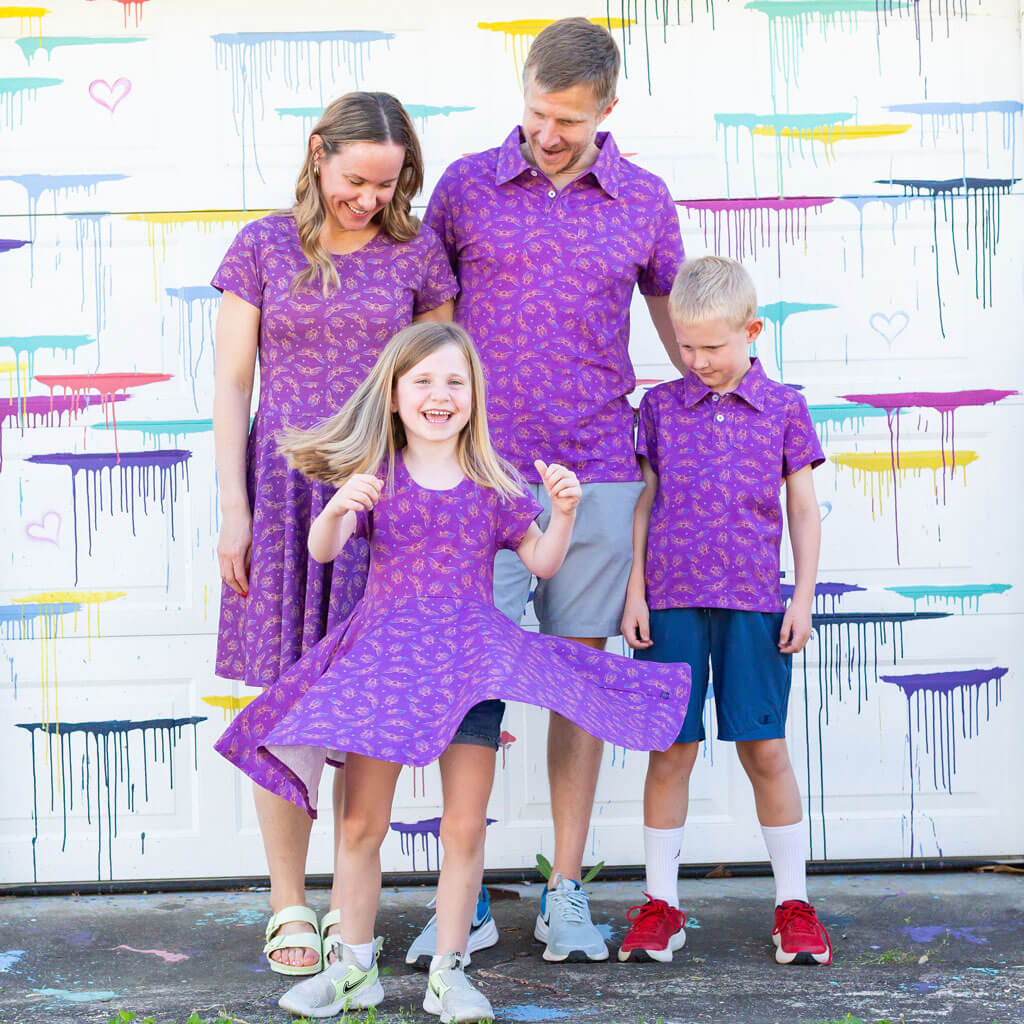Princess Awesome & Boy Wonder "Emergence" Cicadas Super Twirler Dress with Pockets — dresses category context