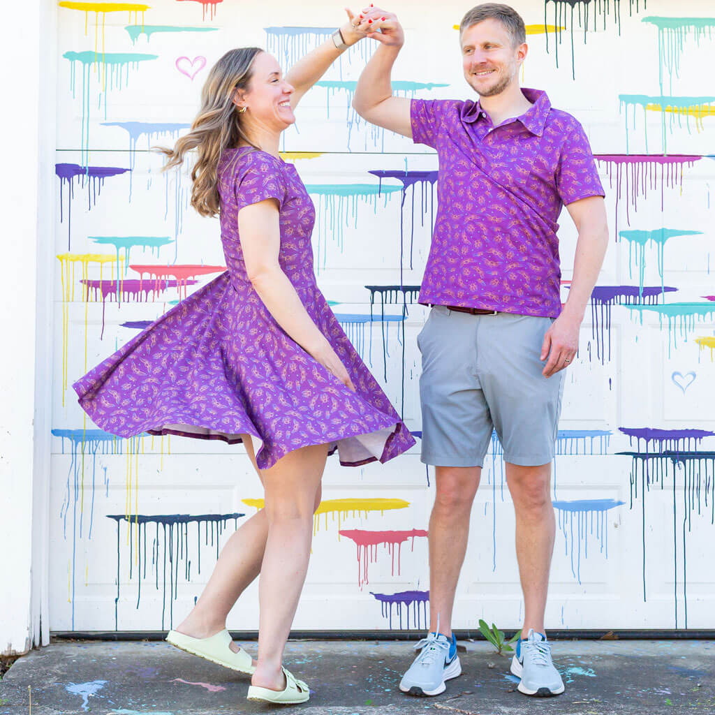 Princess Awesome & Boy Wonder Adult "Emergence" Cicadas Super Twirler Dress with Pockets — adult dresses category context