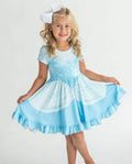 Dazzling Duos Cinderella Princess - Girls Hugs Twirl Dress with Pockets — bamboo kids clothing by Charlie's Project Kids