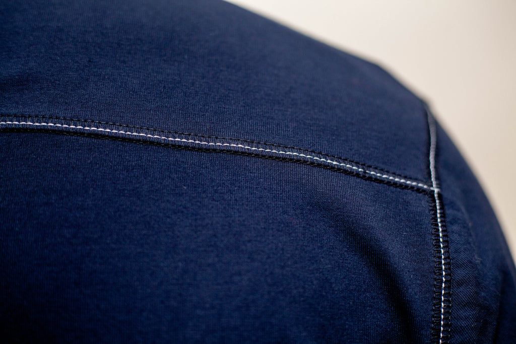 Buki Buki Cinqo Travel Half Zip - Navy — alternative angle