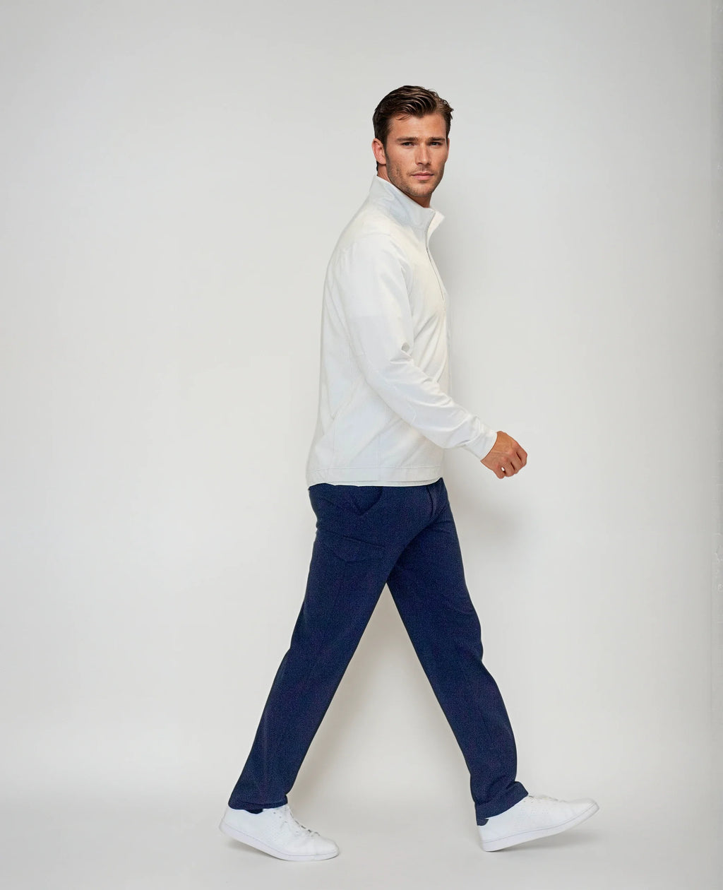 Buki Buki Cinqo Travel Half Zip 2-Pack - Navy/White — alternative angle