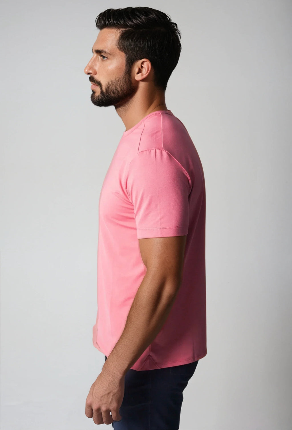 Buki Buki Cinqo Tech Tee - Slate Rose — lifestyle context