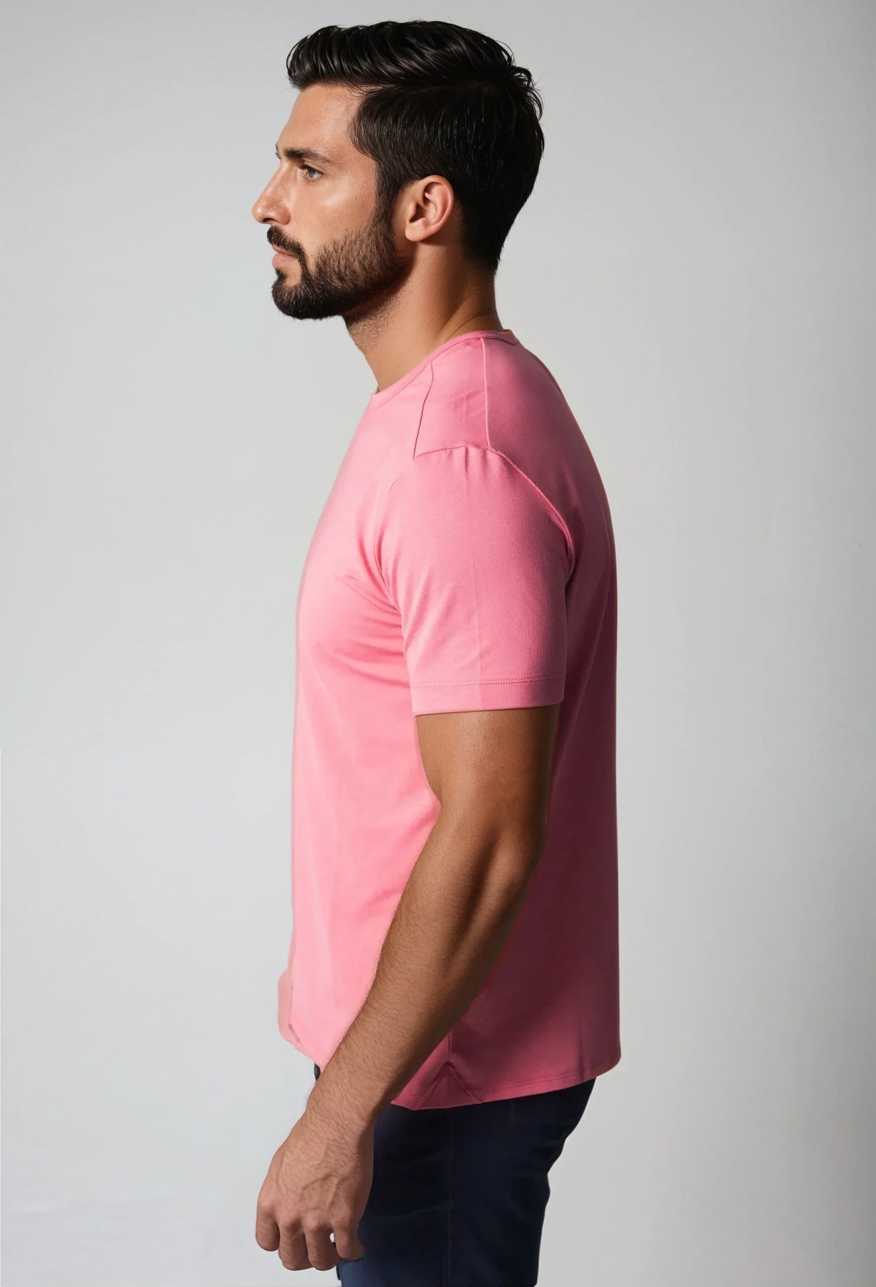 Buki Buki Cinqo Tech Tee - Slate Rose — lifestyle context