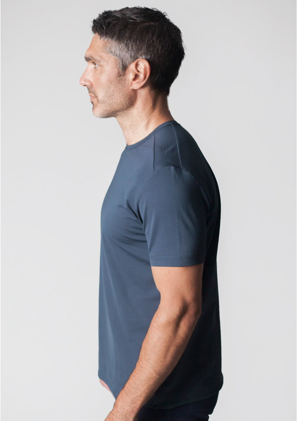 Buki Buki Cinqo Tech Tee - Blue Night — back view