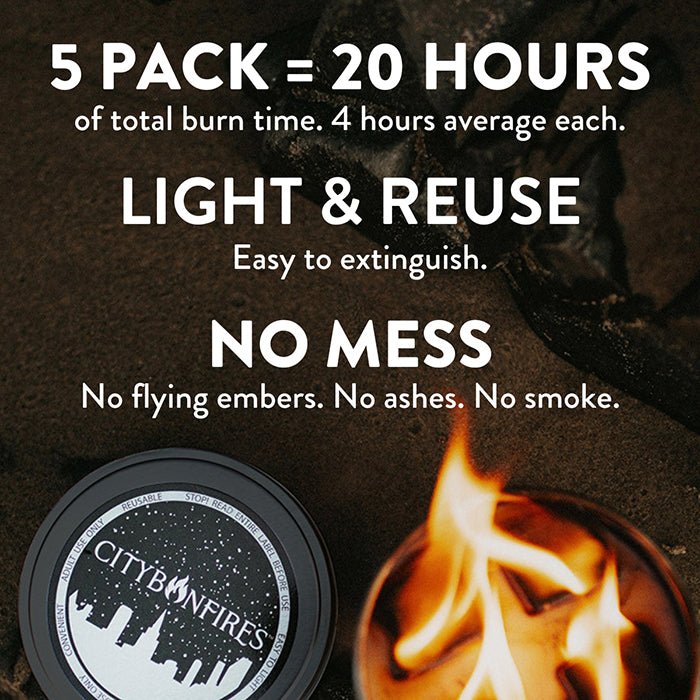 City Bonfire - 5 Pack – City Bonfires, view 3