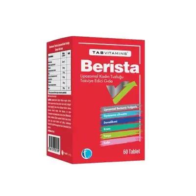 Tabvitamins Berista: Liposomal Berberine & Herbal Dietary Supplement Tablets
