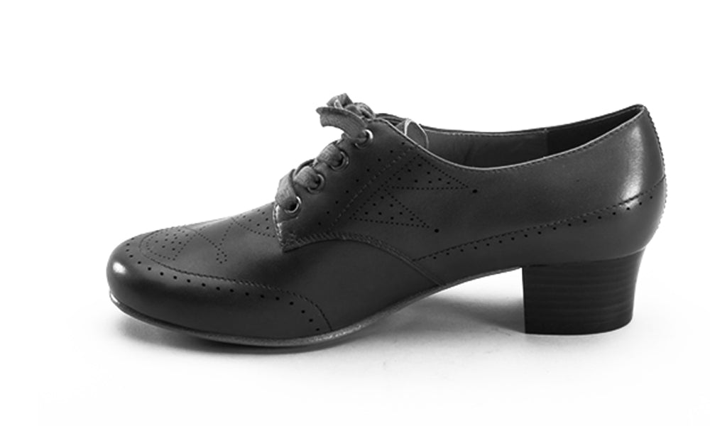 American Duchess Claire 1940s Oxfords (Brown) — main product shot
