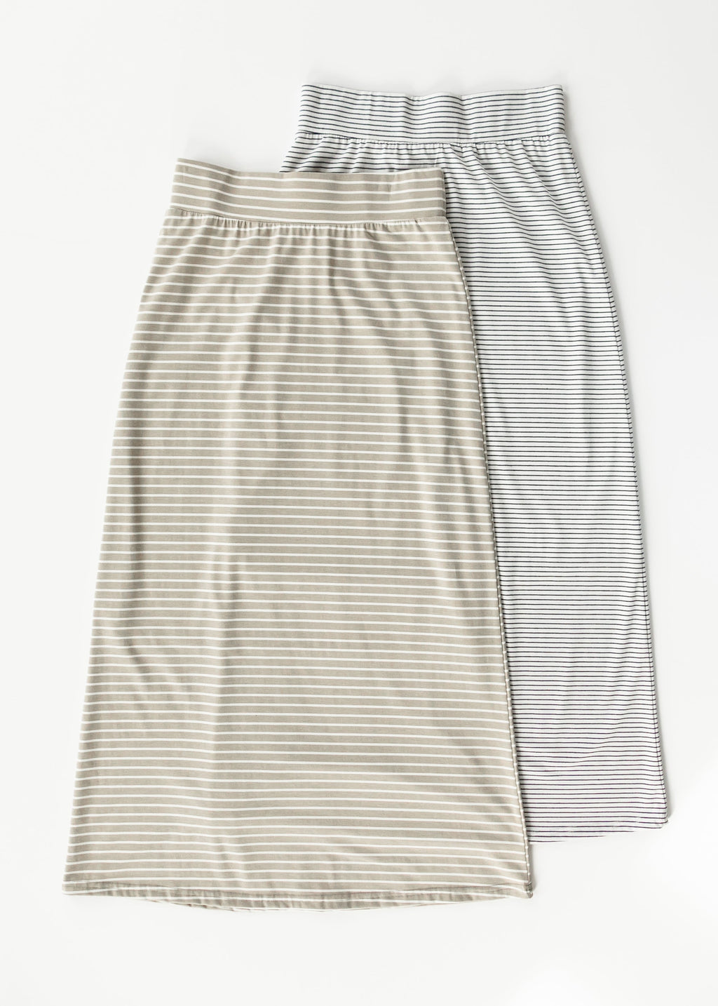 Inherit Co. Clarise Striped Premium Knit Maxi Skirt - FINAL SALE — feature highlight