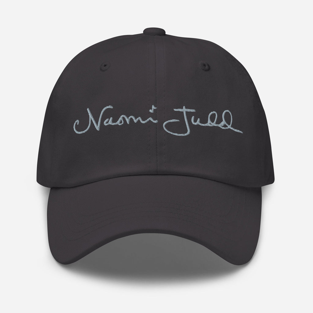 Naomi Judd Legacy Signature Dad Hat — detail close-up