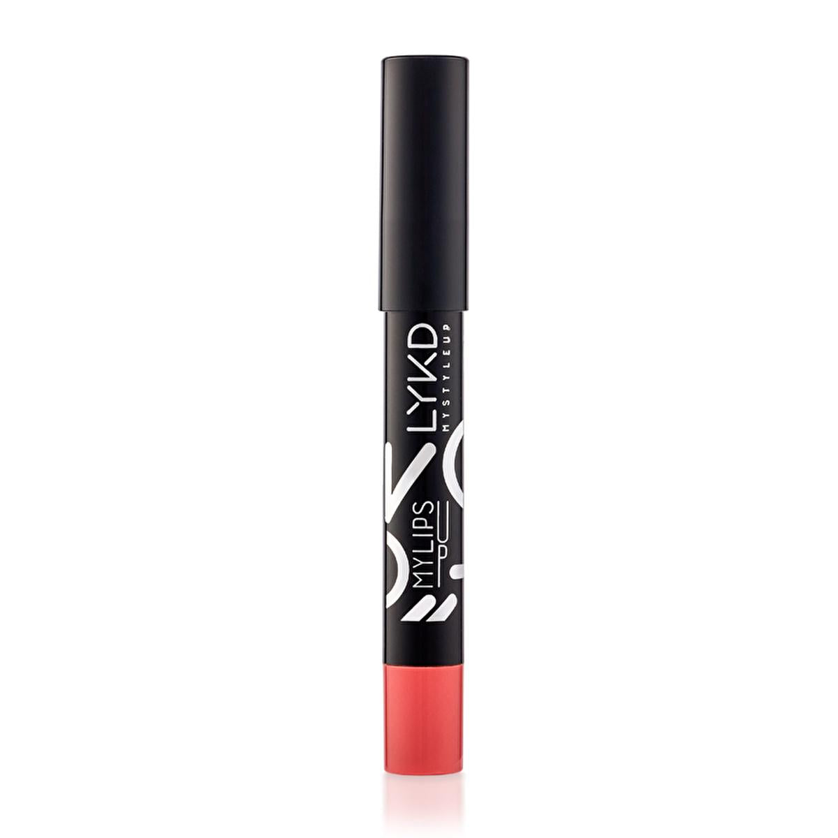 LYKD Chubby Lipstick 549 Peach Tart - Moisturizing Lipstick with 6 Vibrant Colors