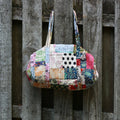 Darn Good Yarn Patchwork Quilted Duffle Bag — main product shot