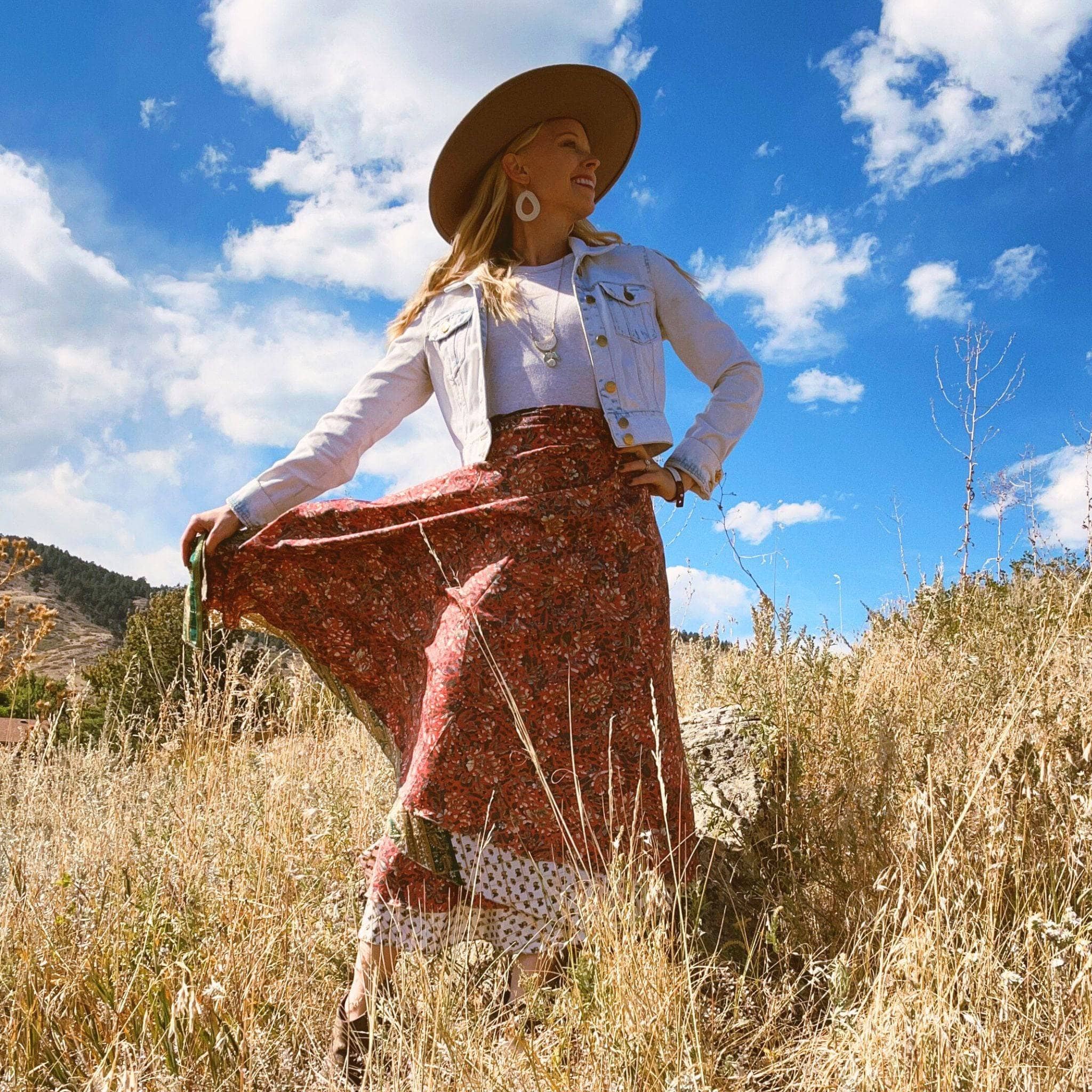 Darn Good Yarn The Original Sari Wrap Skirt — packaging