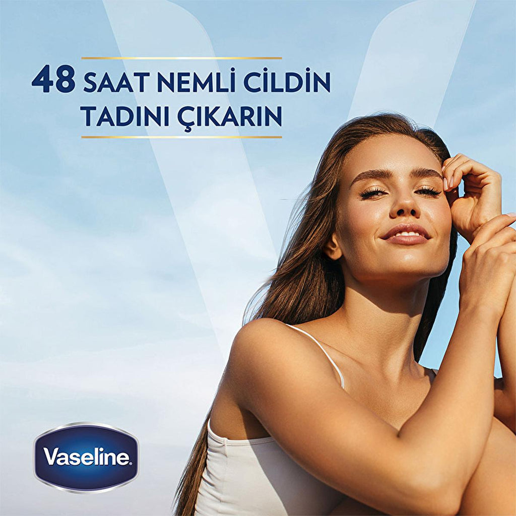 Vaseline Aloe Vera Body Lotion - 48 Hour Moisturization for Dry Skin - Non-Greasy & Dermatologically Tested