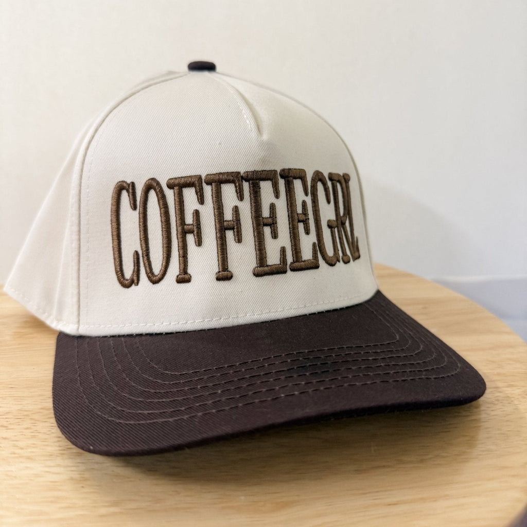 Coco & Rho COFFEEGRL - Trucker Hat — construction detail