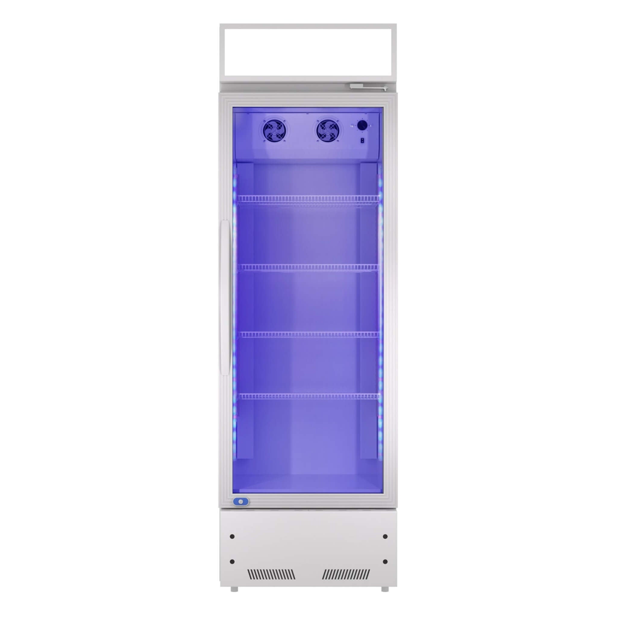 Heavy Duty Industrial Glass Door Beverage Merchandiser Refrigerator Cooler, 11 Cu.Ft (SAK04571) – SAKSBY WHOLESALE, view 8