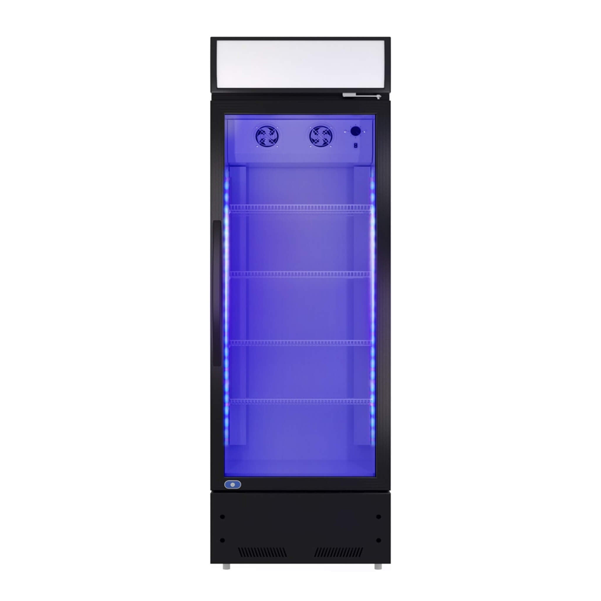Heavy Duty Industrial Glass Door Beverage Merchandiser Refrigerator Cooler, 11 Cu.Ft (SAK04571) – SAKSBY WHOLESALE